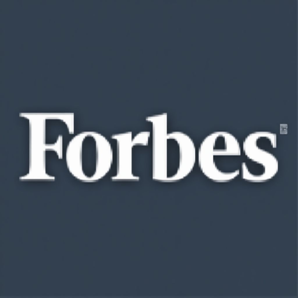 Logo de publicación en Forbes.