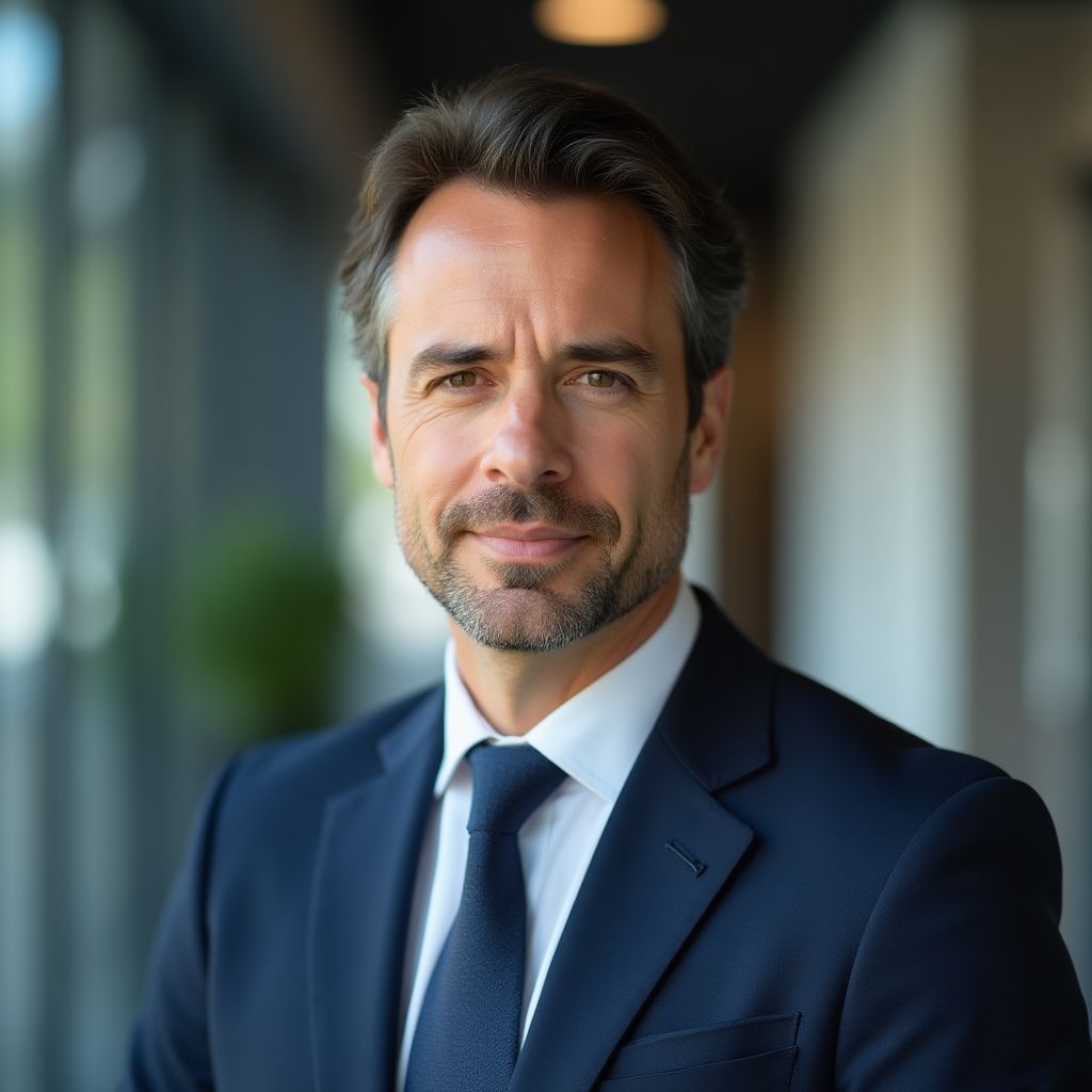 Retrato de Marcos Vega, Director de Estrategia de Inversión.